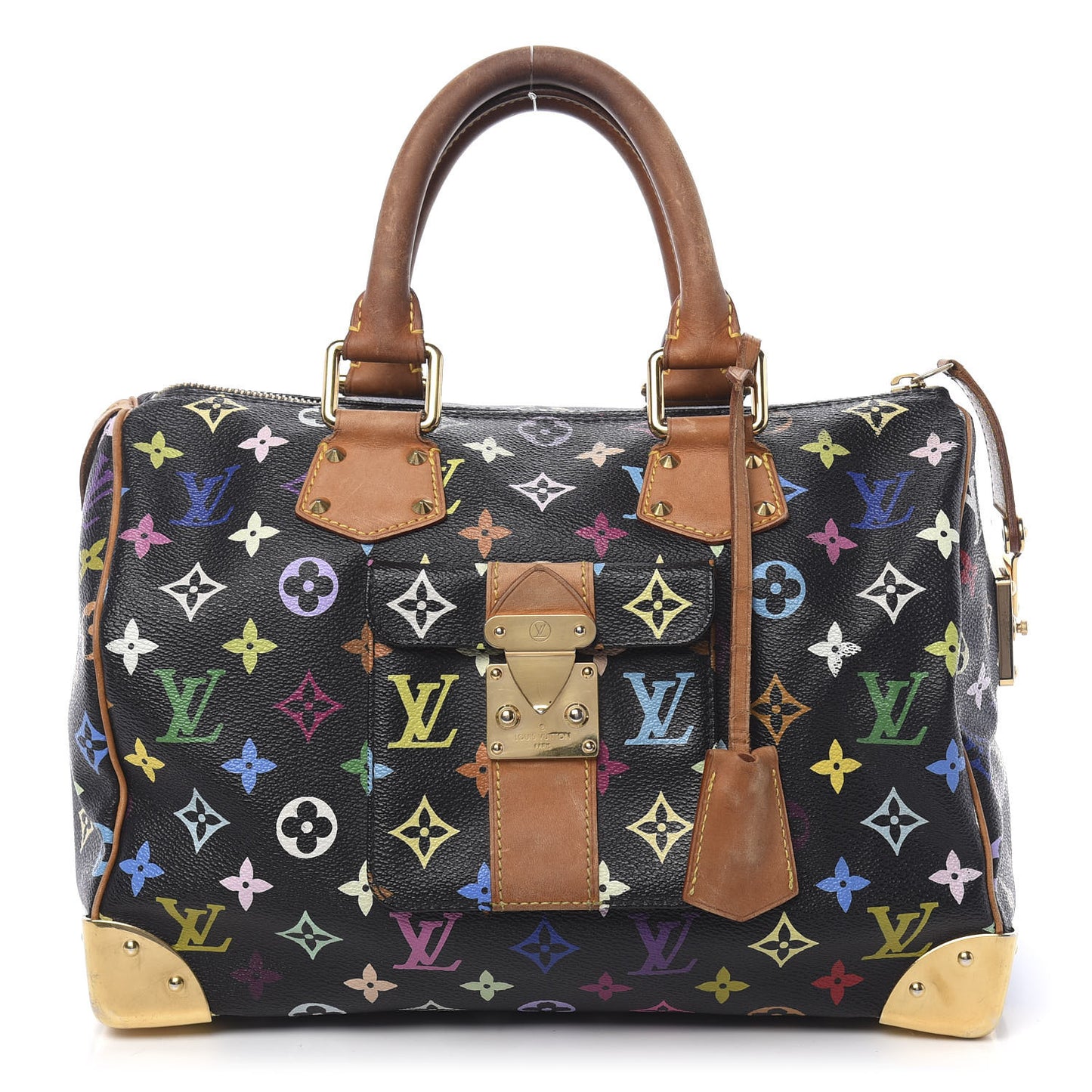 Monogram Multicolor Speedy 30 Black