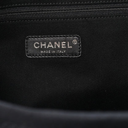 Chanel Mixed Fibers Small Deauville Tote Black 7 of 11