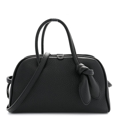 Jacquemus Grained Calfskin Le Petit Turismo Black 1 of 11