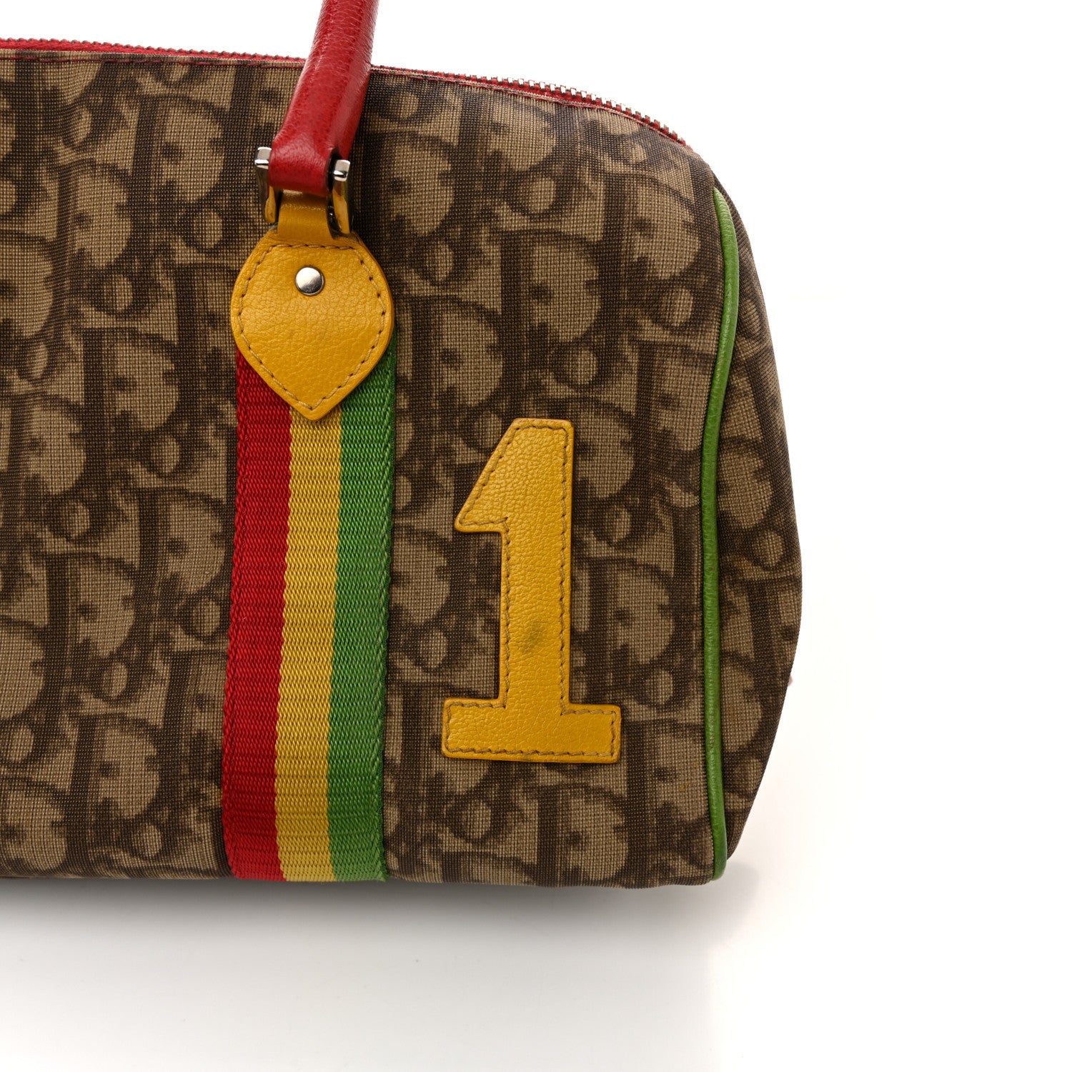 Christian Dior Monogram Rasta Boston Beige 21 of 27