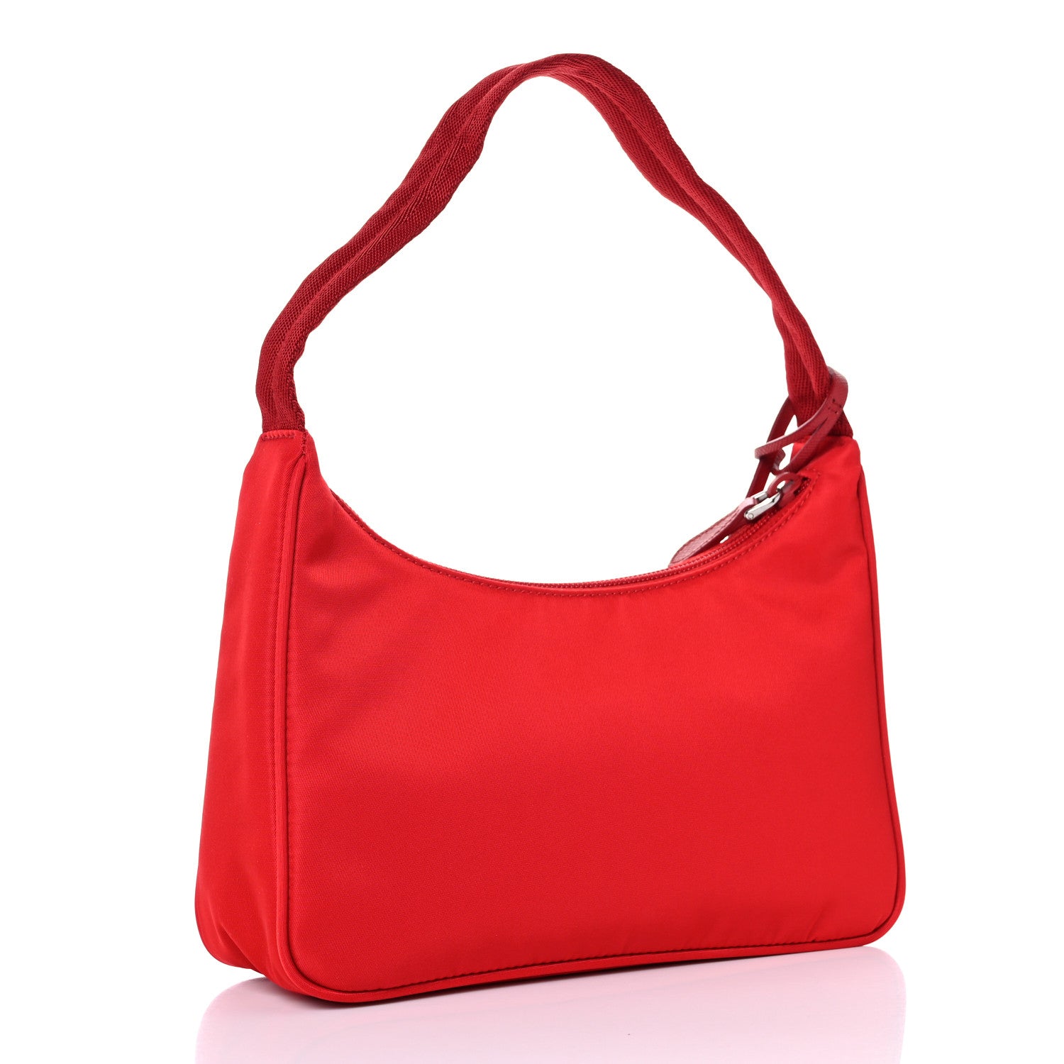 Prada Tessuto Nylon Mini Re-Edition 2000 Bag Rosso 3 of 9