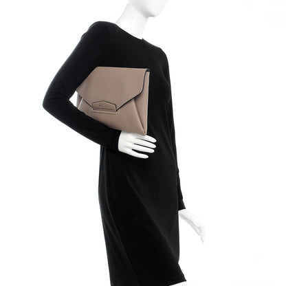 Givenchy Sugar Goatskin Medium Antigona Envelope Clutch Mastic 2 of 7