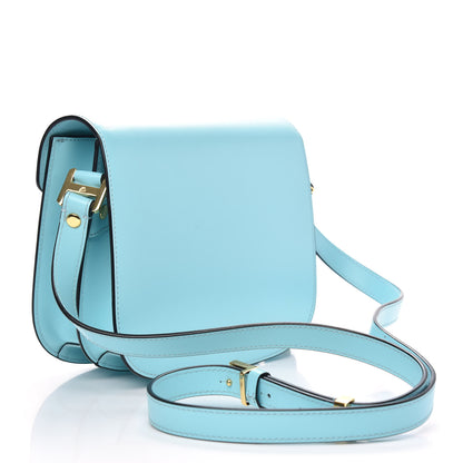 MCM Calfskin Patricia Crossbody Bag Liquid Blue 3 of 8
