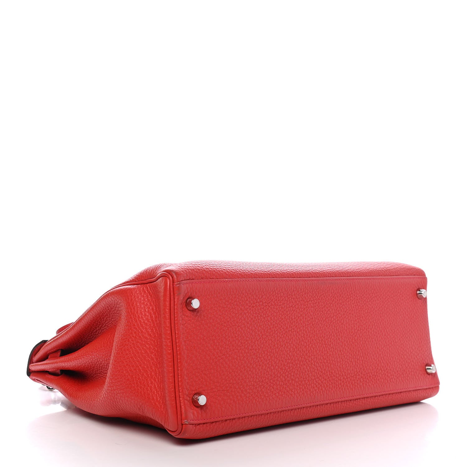 Hermes Taurillon Clemence Kelly Retourne 35 Rouge Casaque 4 of 14