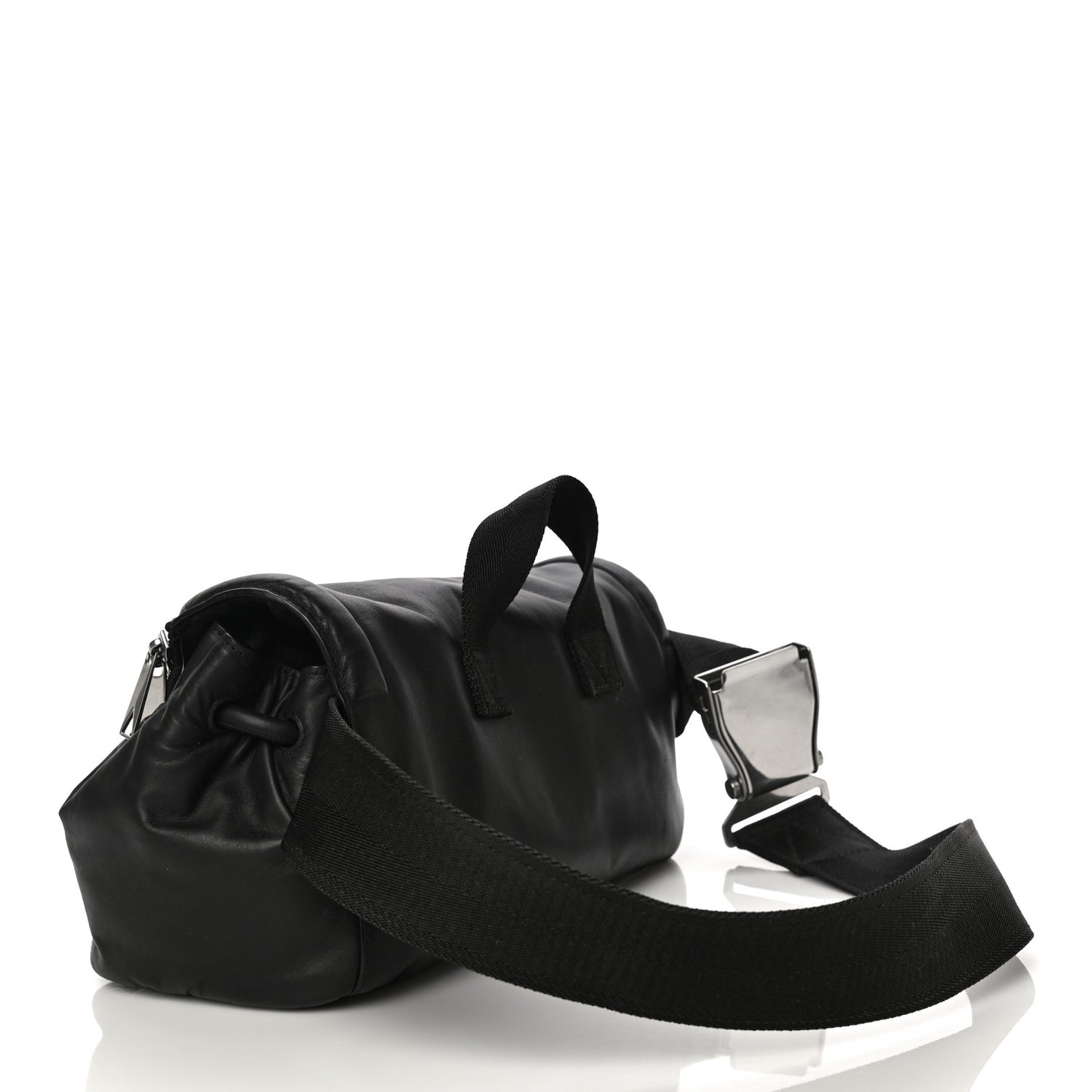Nappa Beak Belt Bag Black