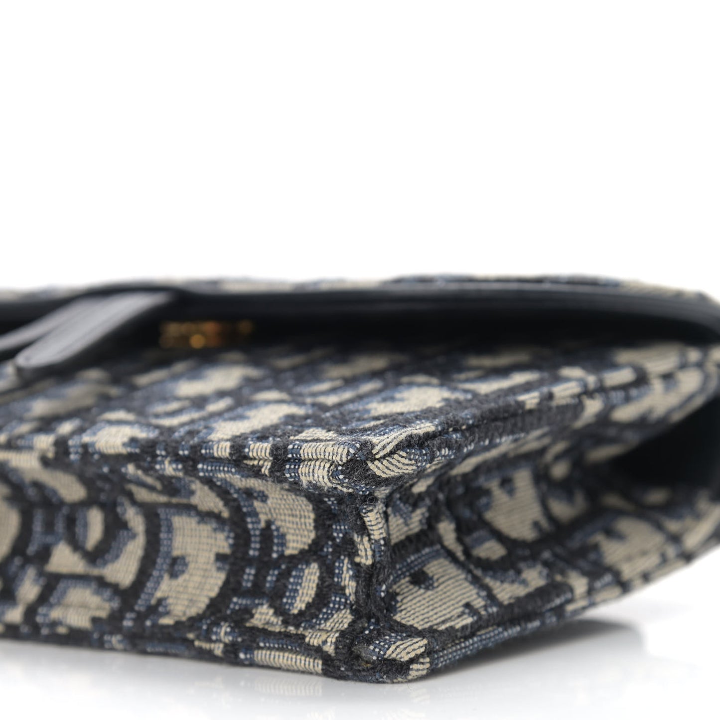Oblique Saddle Belt Bag Blue