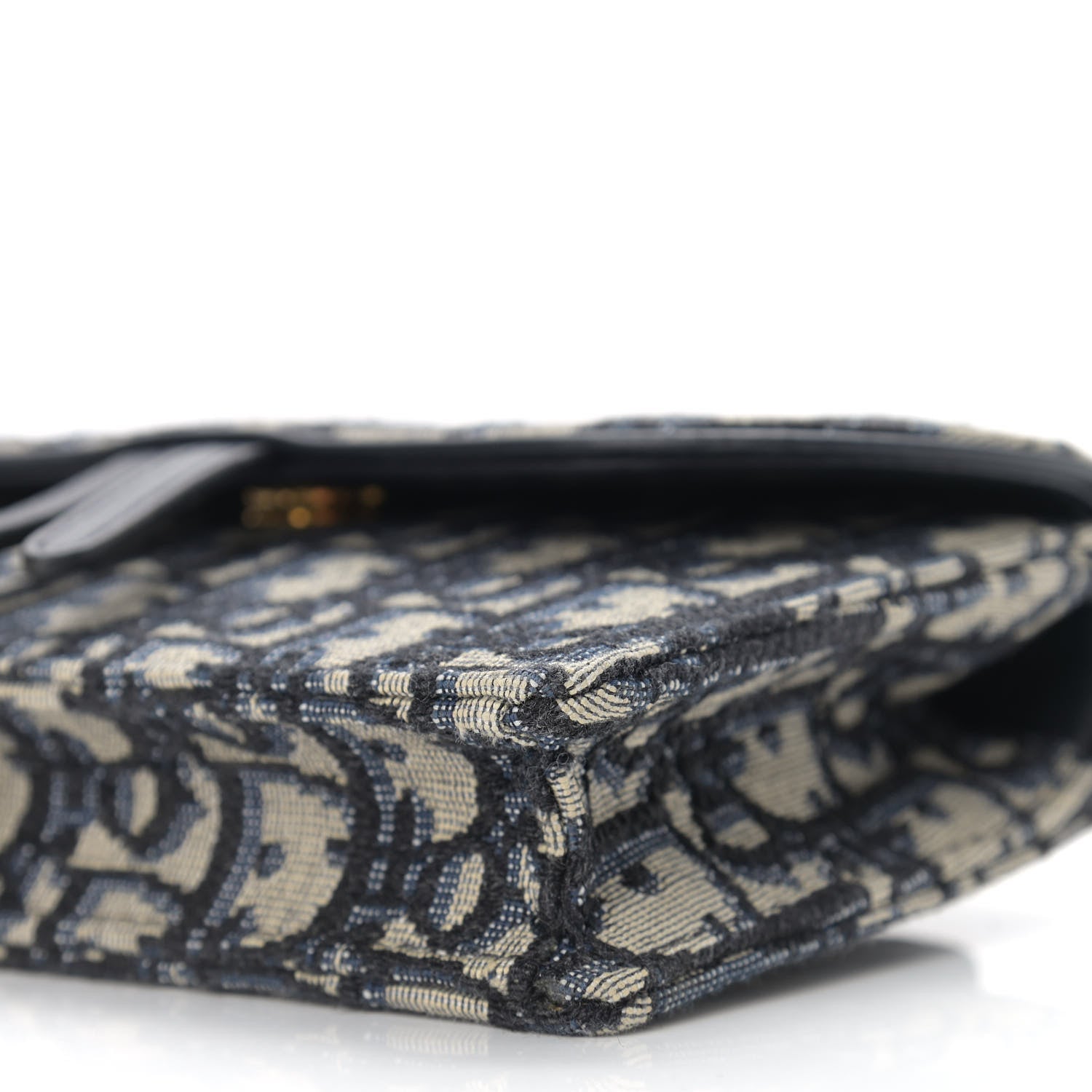 Christian Dior Oblique Saddle Belt Bag Blue 10 of 13
