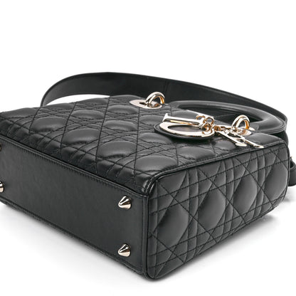 Christian Dior Lambskin Cannage Small My ABCDior Lady Dior Black 11 of 11