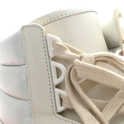 Gucci Calfskin Gucci Band Mens Ace High Top Sneakers 11 Mystic White 12 of 14