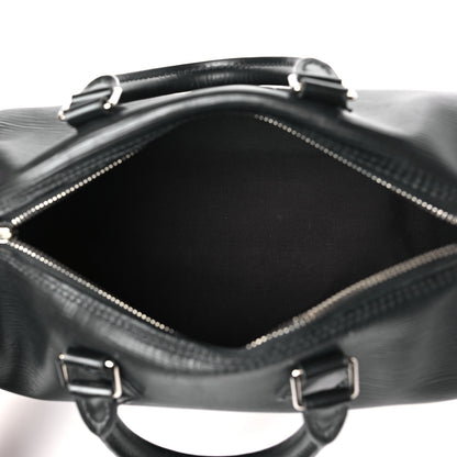 Louis Vuitton Epi Speedy 30 Black 5 of 12