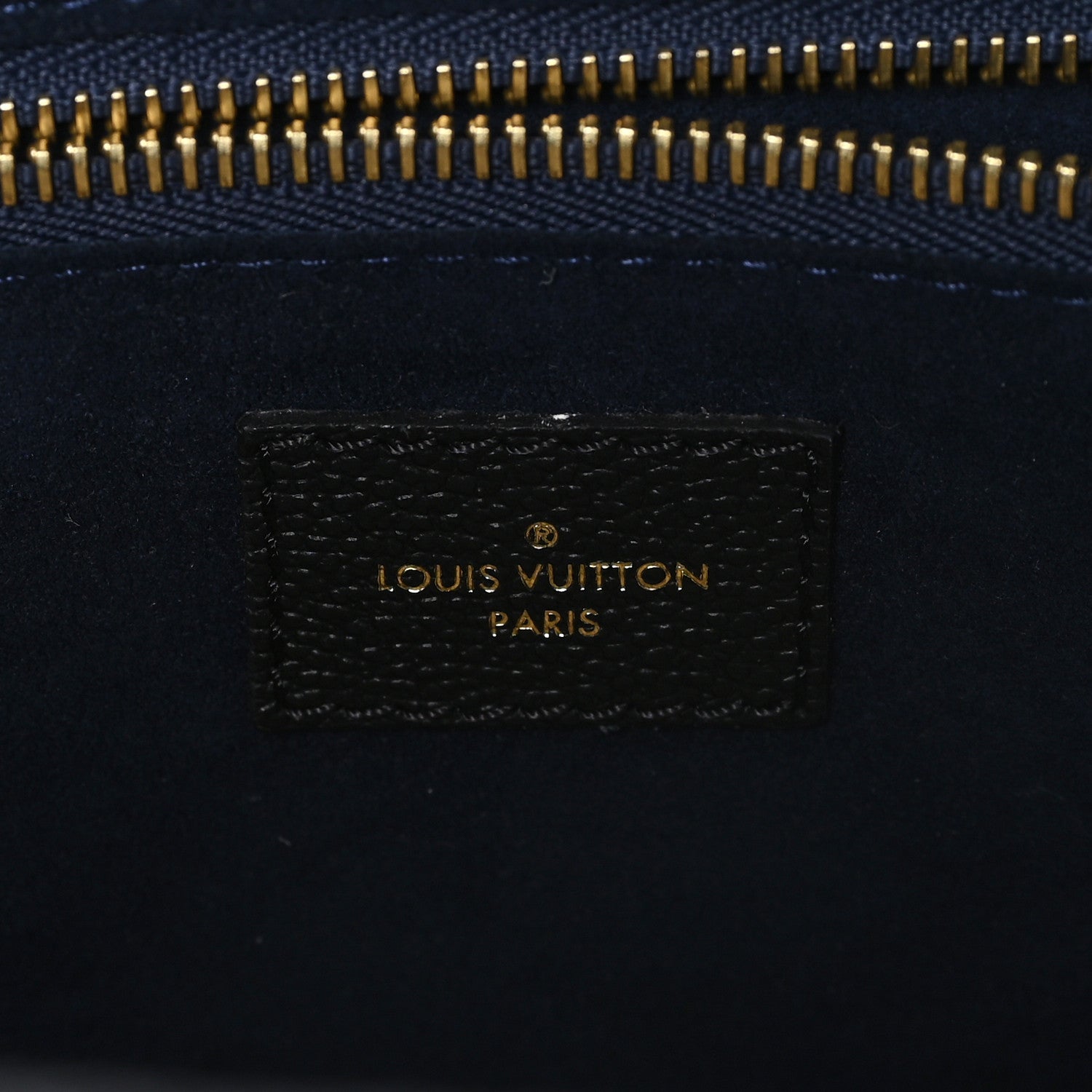 Louis Vuitton Empreinte Monogram Giant Neverfull MM Black 6 of 9