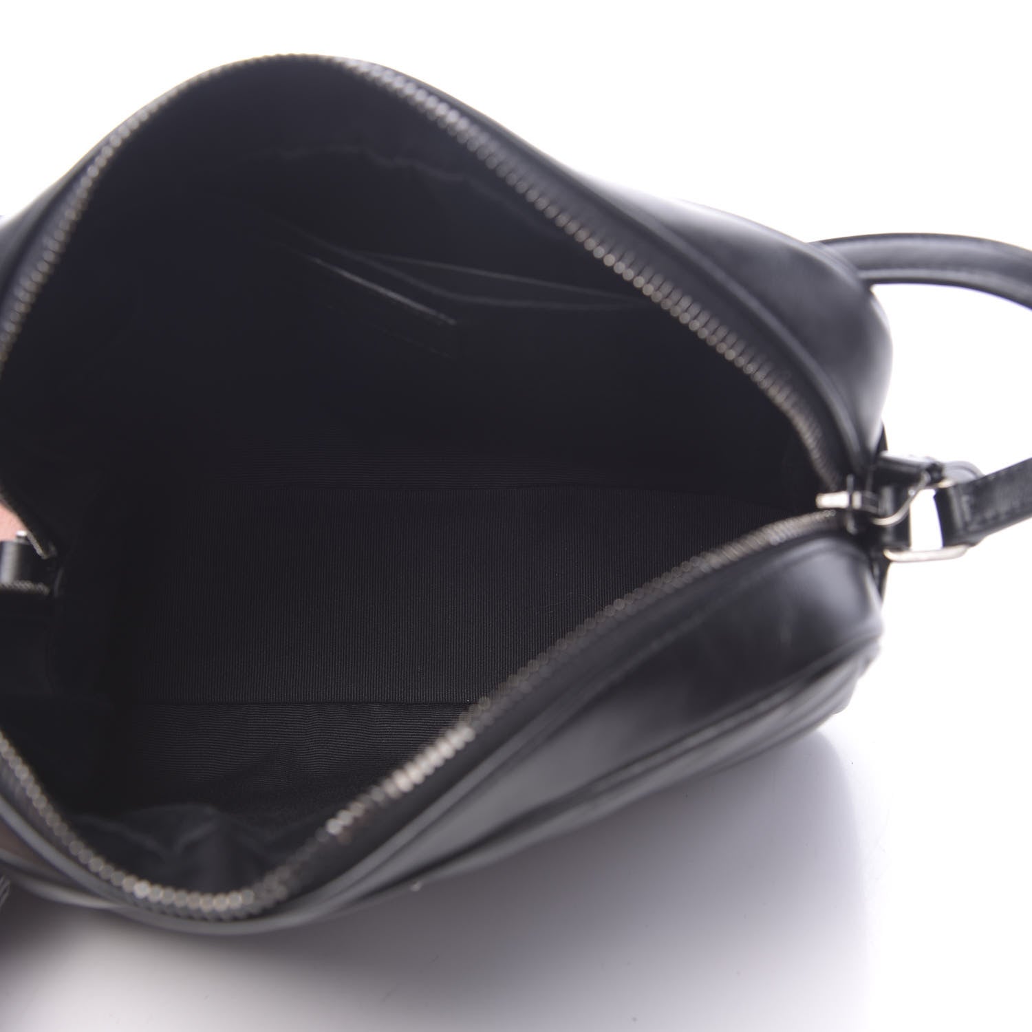 Saint Laurent Calfskin Matelasse Monogram Lou Camera Bag Black 6 of 11