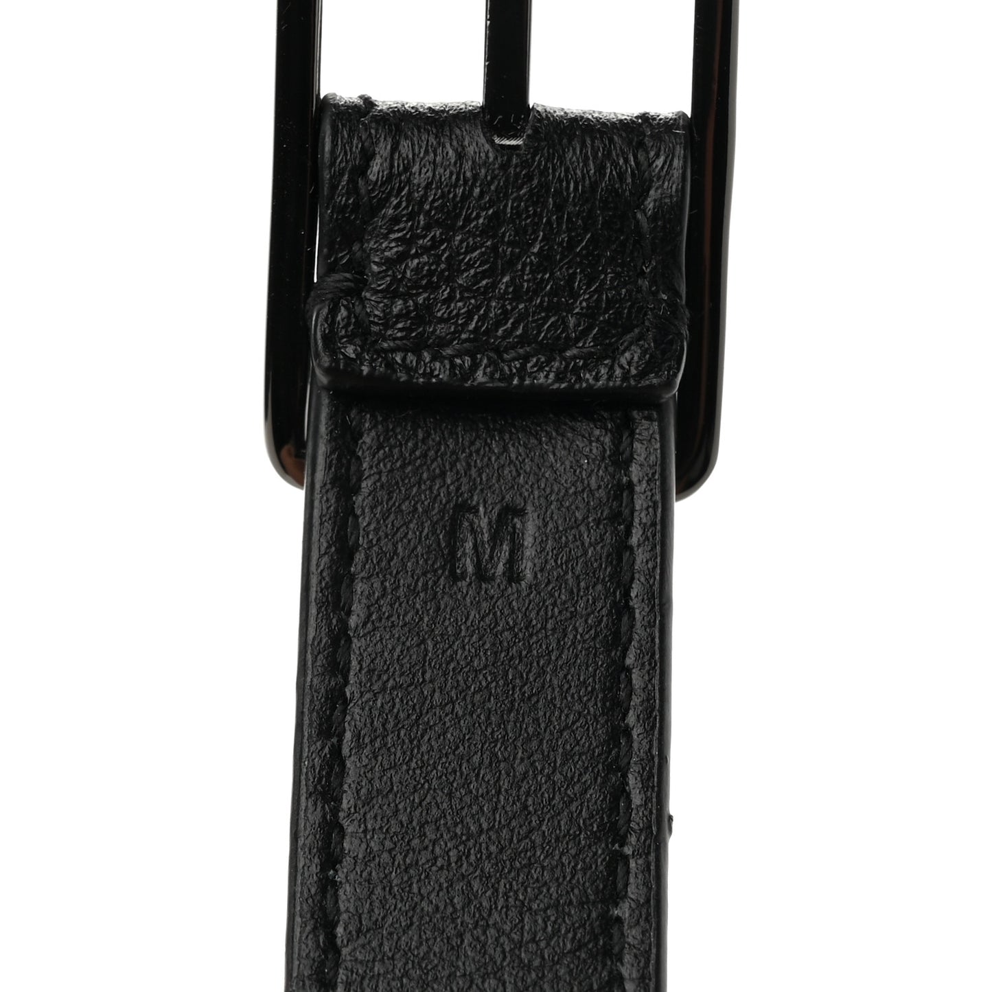 Calfskin F is Fendi Belt Bracelet M Black