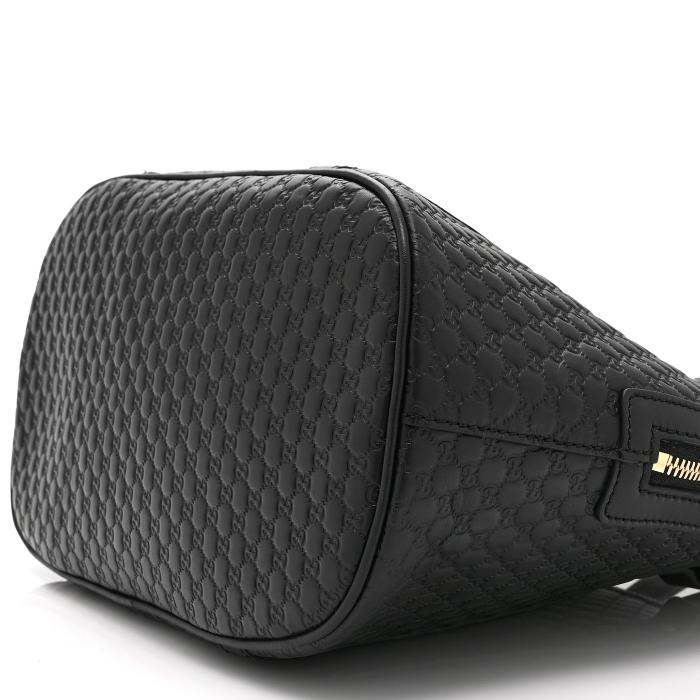 Microguccissima Medium Dome Bag Black