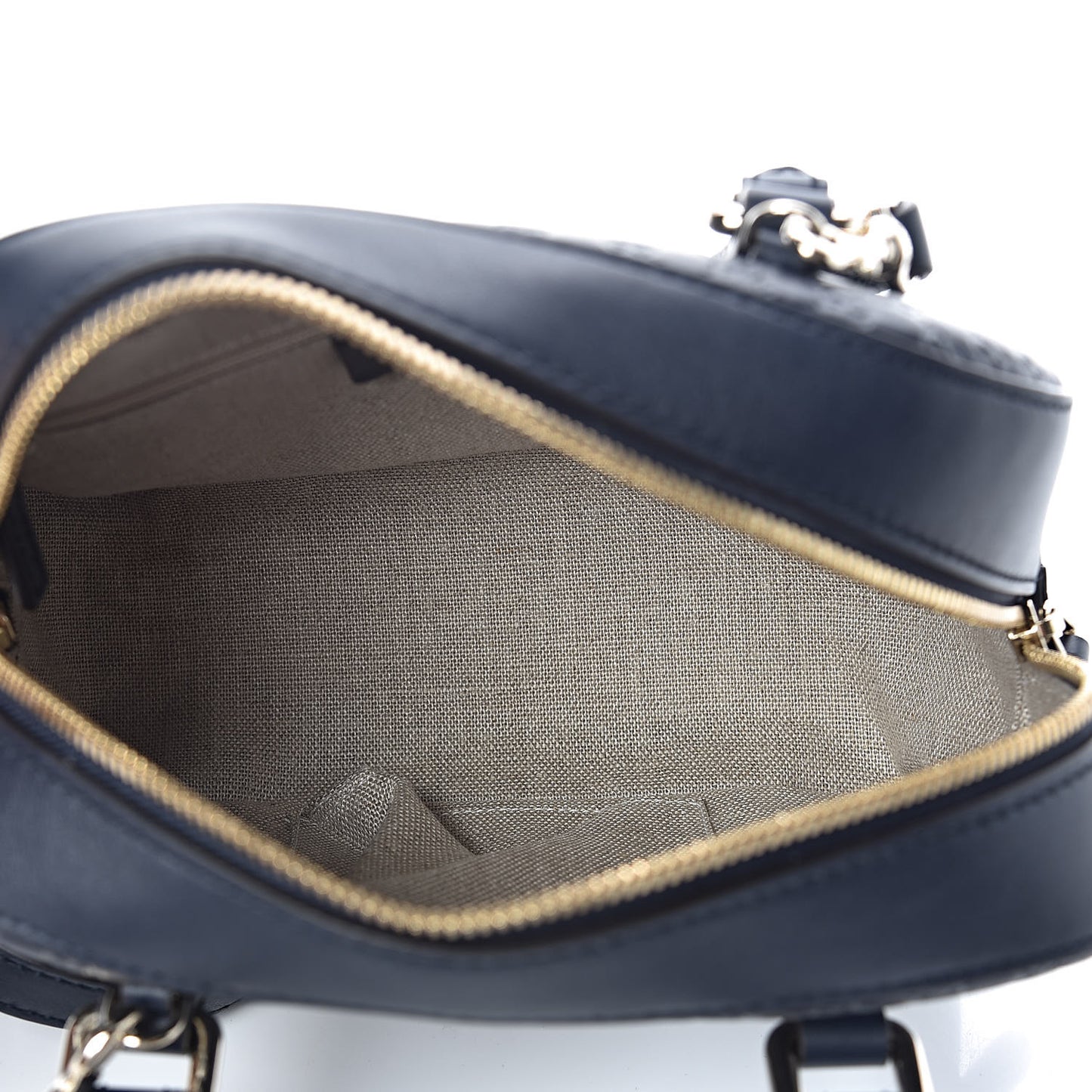 Soft Microguccissima Small Crossbody Bag Blue