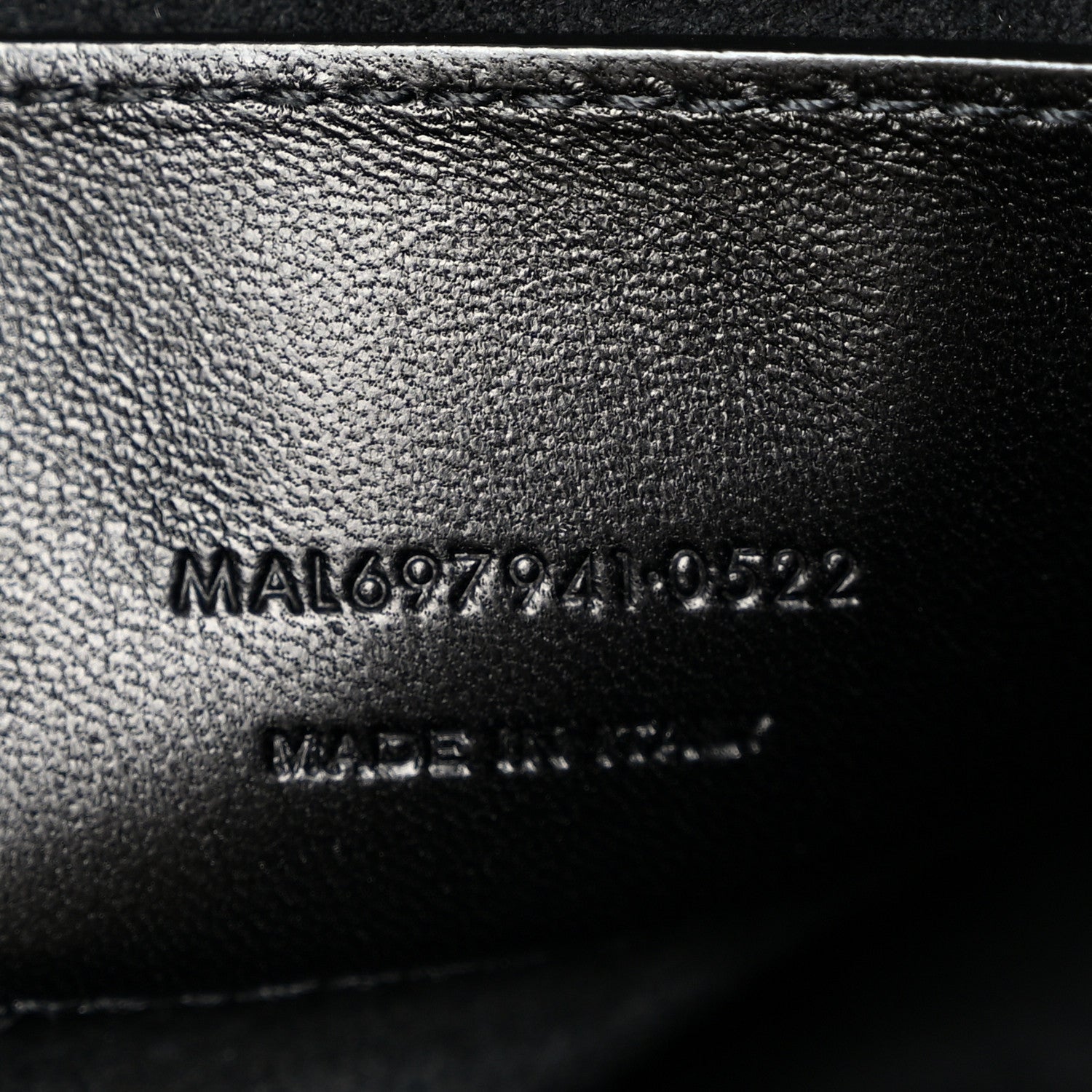 Saint Laurent Smooth Calfskin Paris VII Large Flat Hobo Black 8 of 11