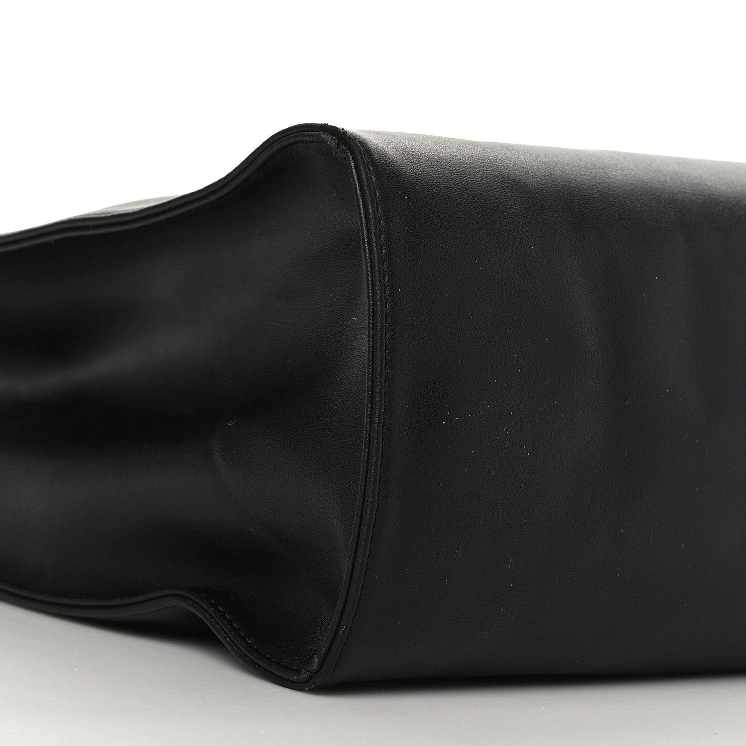 Telfar Vegan Leather Medium Shopping Bag Black 7 of 9