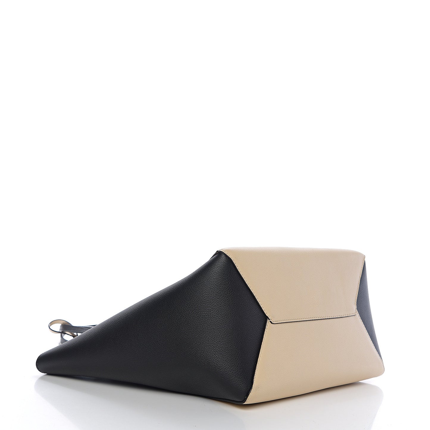 Calfskin Lockme Cabas Vanille Black