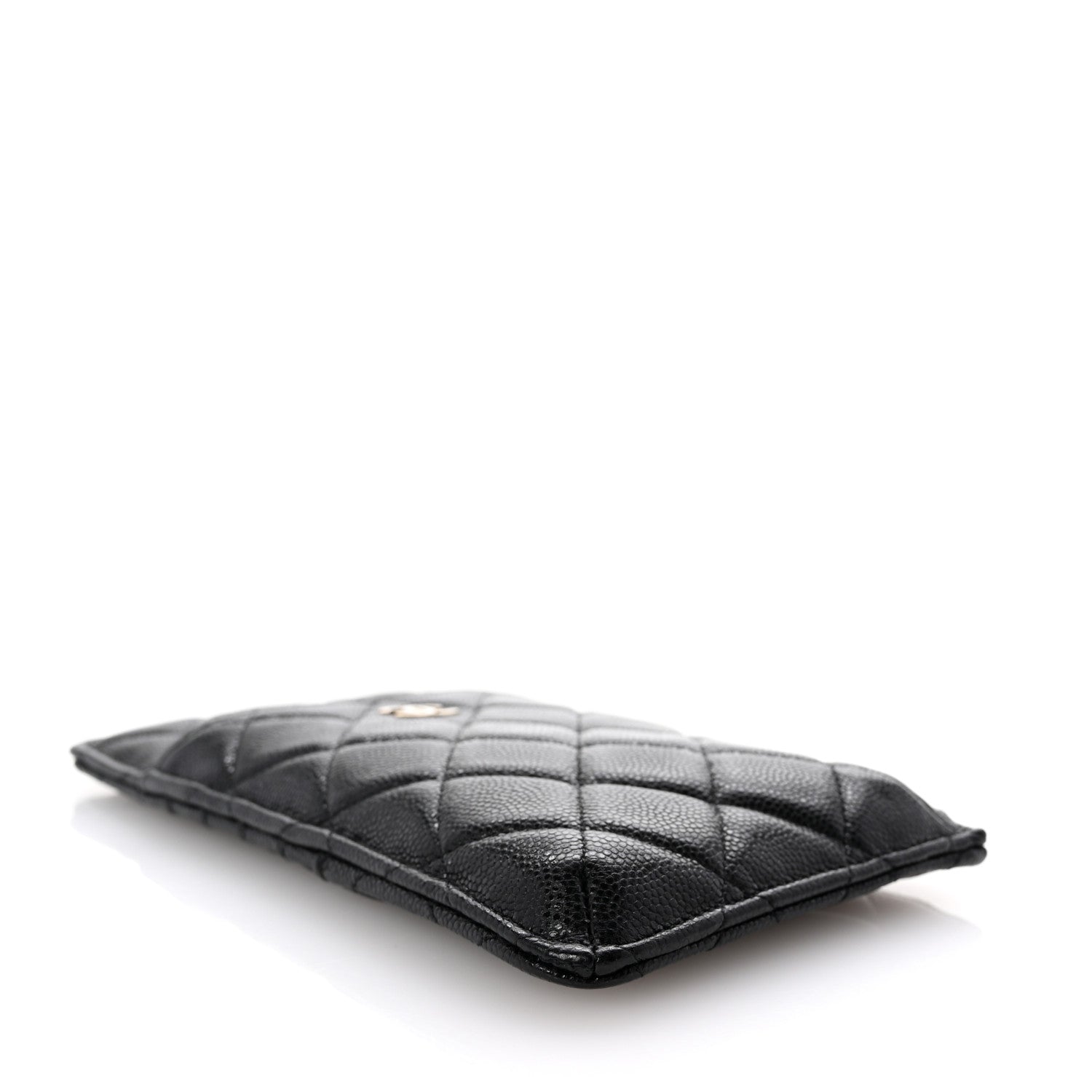 Chanel Caviar Quilted Classic iPhone Pouch Black 4 of 7
