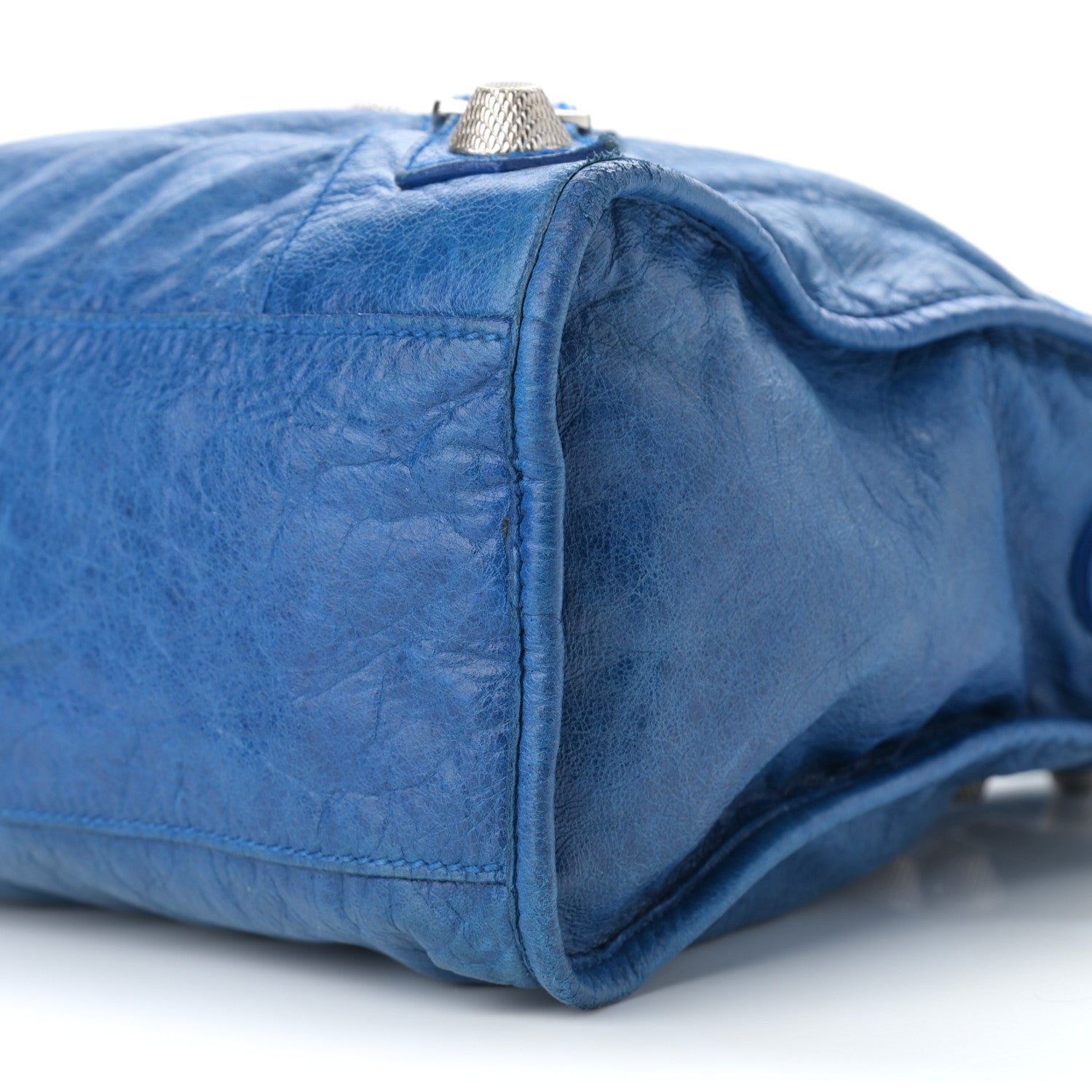 Balenciaga Agneau Giant 12 Silver Hardware City French Blue 9 of 10