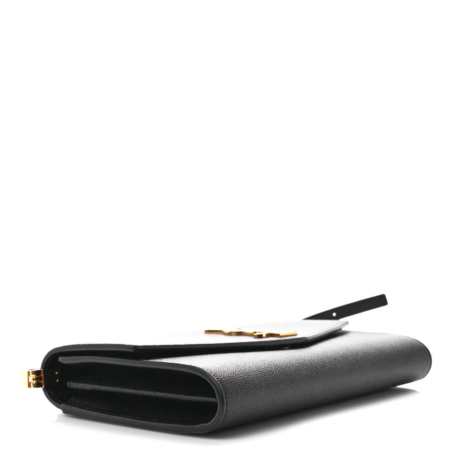 Saint Laurent Grain de Poudre Mini Uptown Crossbody Bag Black 4 of 11