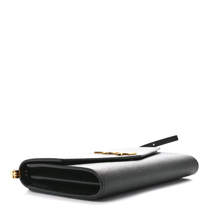 Saint Laurent Grain de Poudre Mini Uptown Crossbody Bag Black 4 of 11