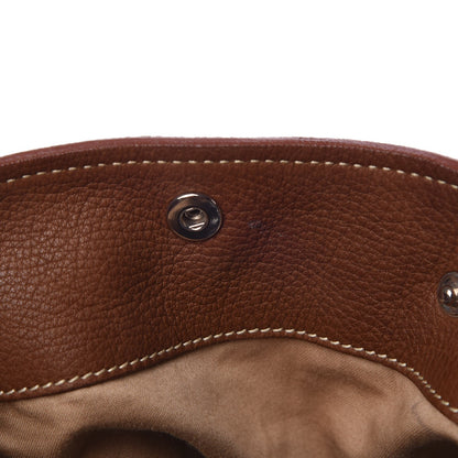 Miu Miu Vitello Daino Tote Brandy 9 of 24