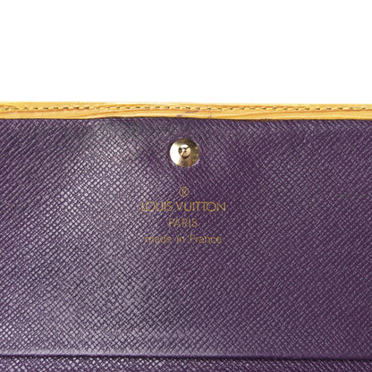 Louis Vuitton Epi Porte-Monnaie Billets Tresor Wallet Tassil 10 of 13