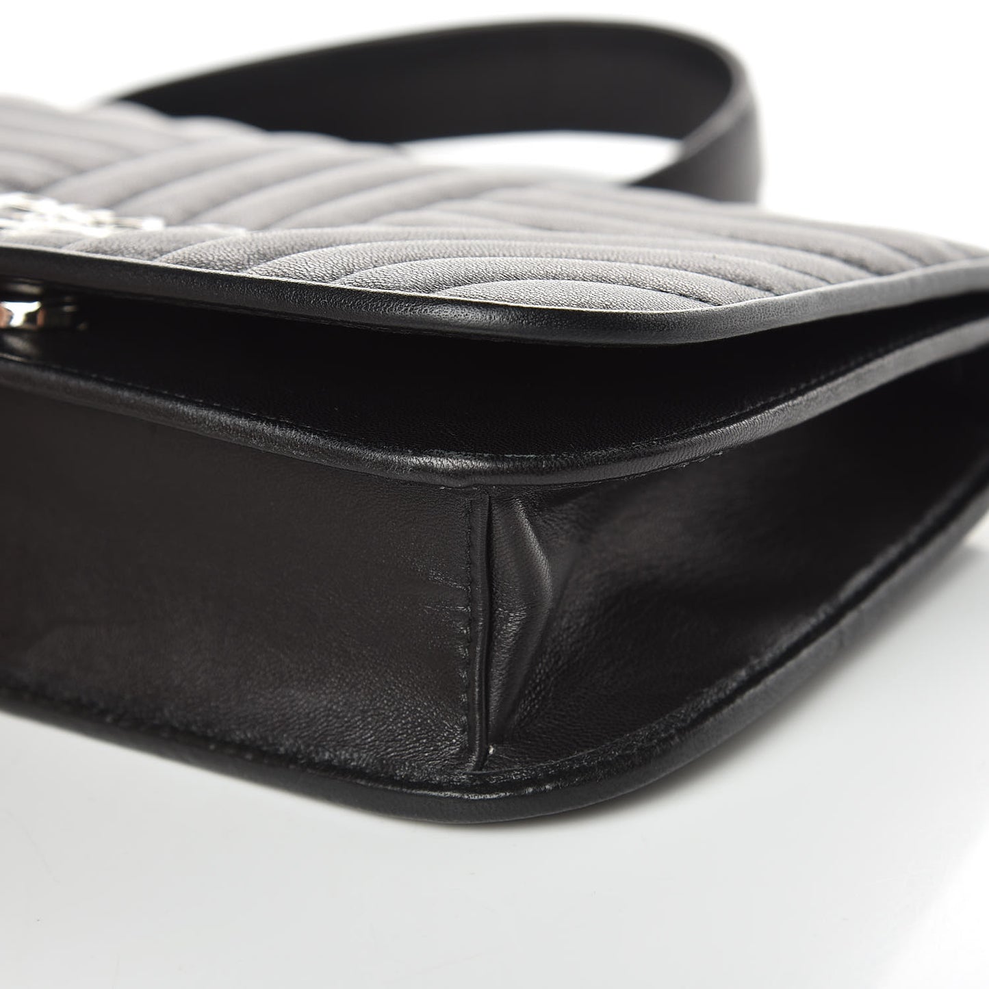 Nappa Impunture Small Diagramme Crossbody Bag Nero Black