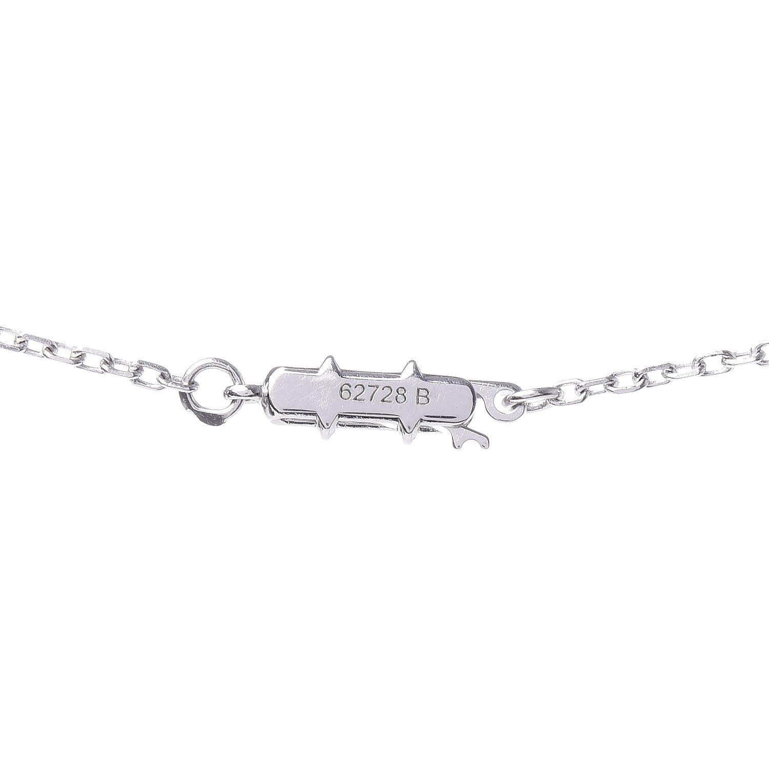 Cartier 18K White Gold Diamond Rose Quartz Spessartine Garnet Citrine Pink Tourmaline Sorbet Pendant Necklace 6 of 8