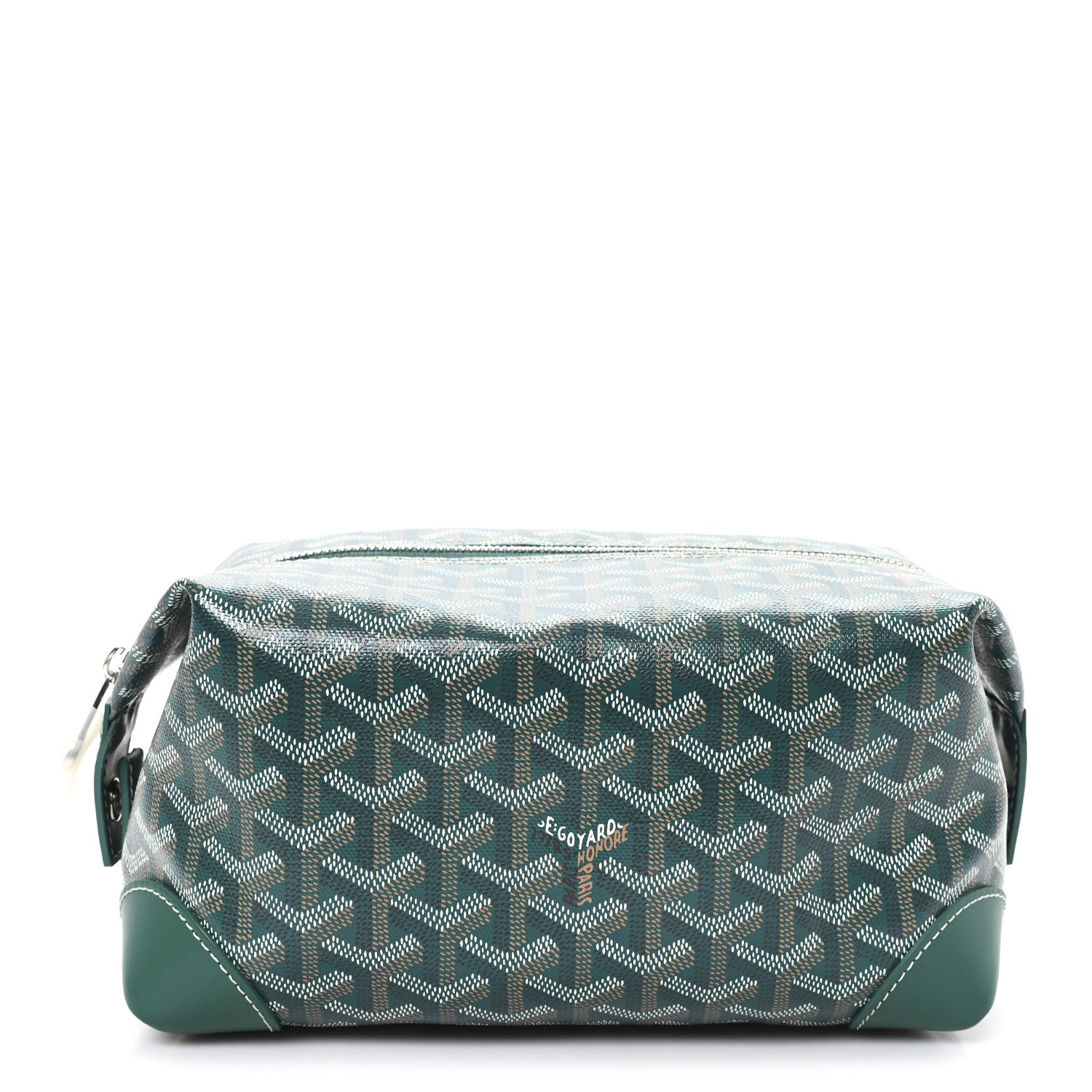 Goyard Goyardine Boeing 25 Trousse de Toilette Green 1 of 7
