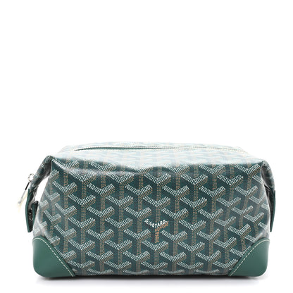 Goyard Goyardine Boeing 25 Trousse de Toilette Green 1 of 7