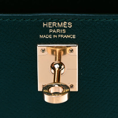 Hermes Epsom Kelly Sellier 25 Vert Cypress 6 of 11