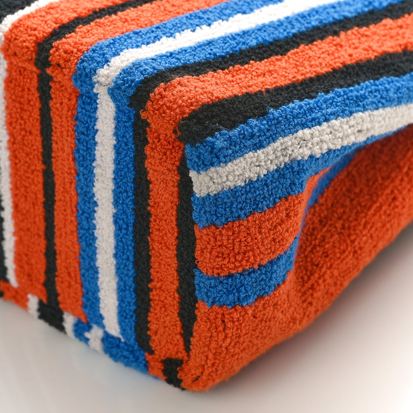 Terry Cloth Small Stripe Tote