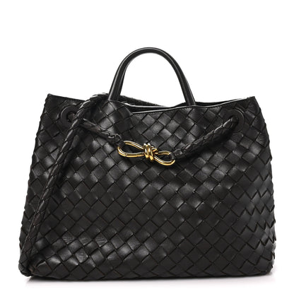 Bottega Veneta Nappa Intrecciato Medium Andiamo Shoulder Bag Fondant 1 of 9