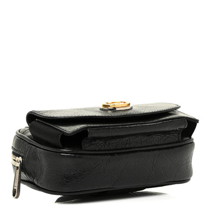 Gucci Fluffy Calfskin Mini Morpheus Belt Bag 90 36 Black 4 of 11