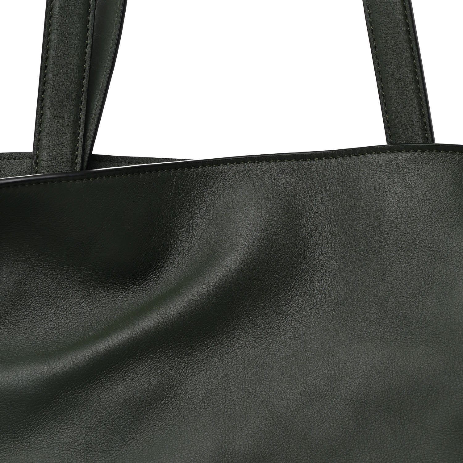 Loewe Calfskin Large Flamenco Knot Bag Khaki 8 of 10