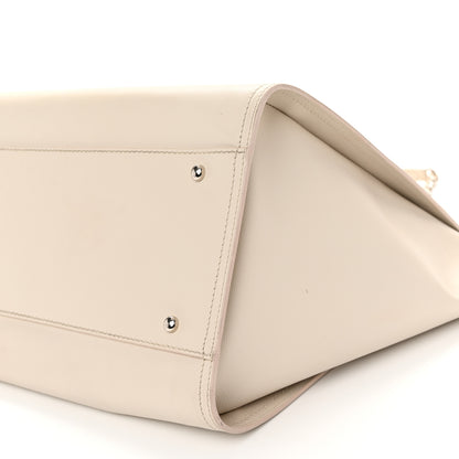 Chanel Caviar Medium Studded Deauville Tote Ivory 9 of 14