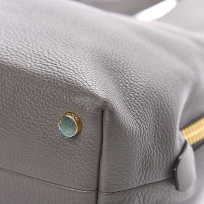 Tom Ford Pebbled Calfskin Jennifer Side-Zip Hobo Warm Taupe 10 of 12
