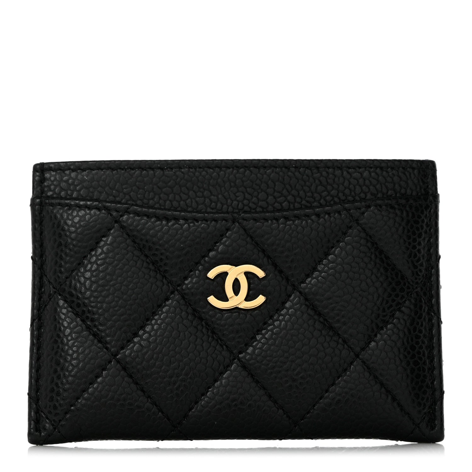 Chanel Caviar Quilted Card Holder Black 1 of 9