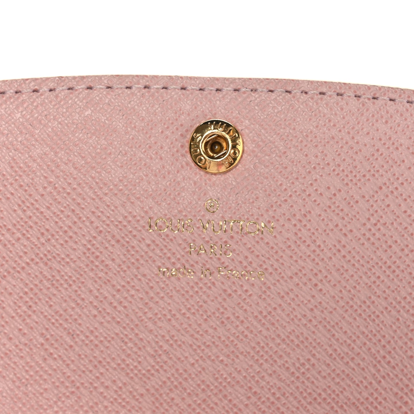 Damier Azur Emilie Wallet Rose Ballerine