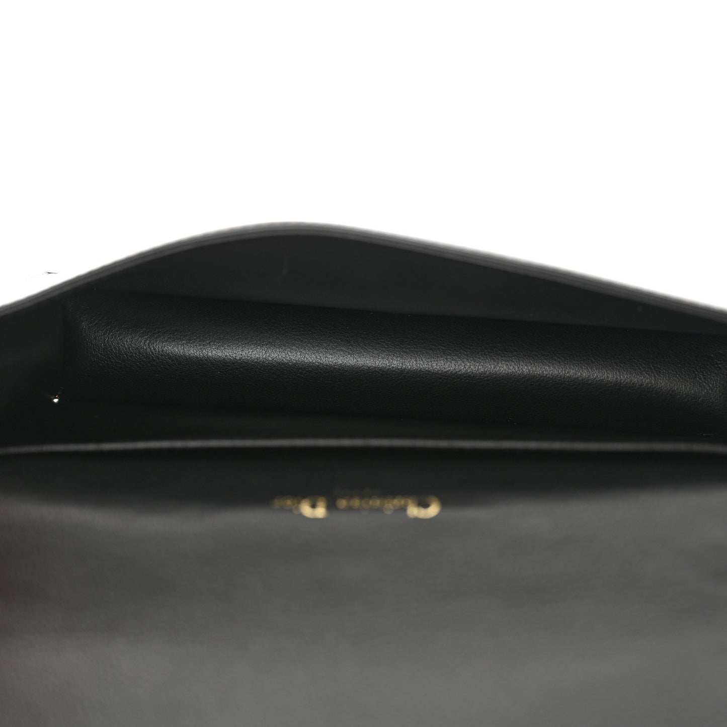 Patent Cannage Lady Dior Pouch Black