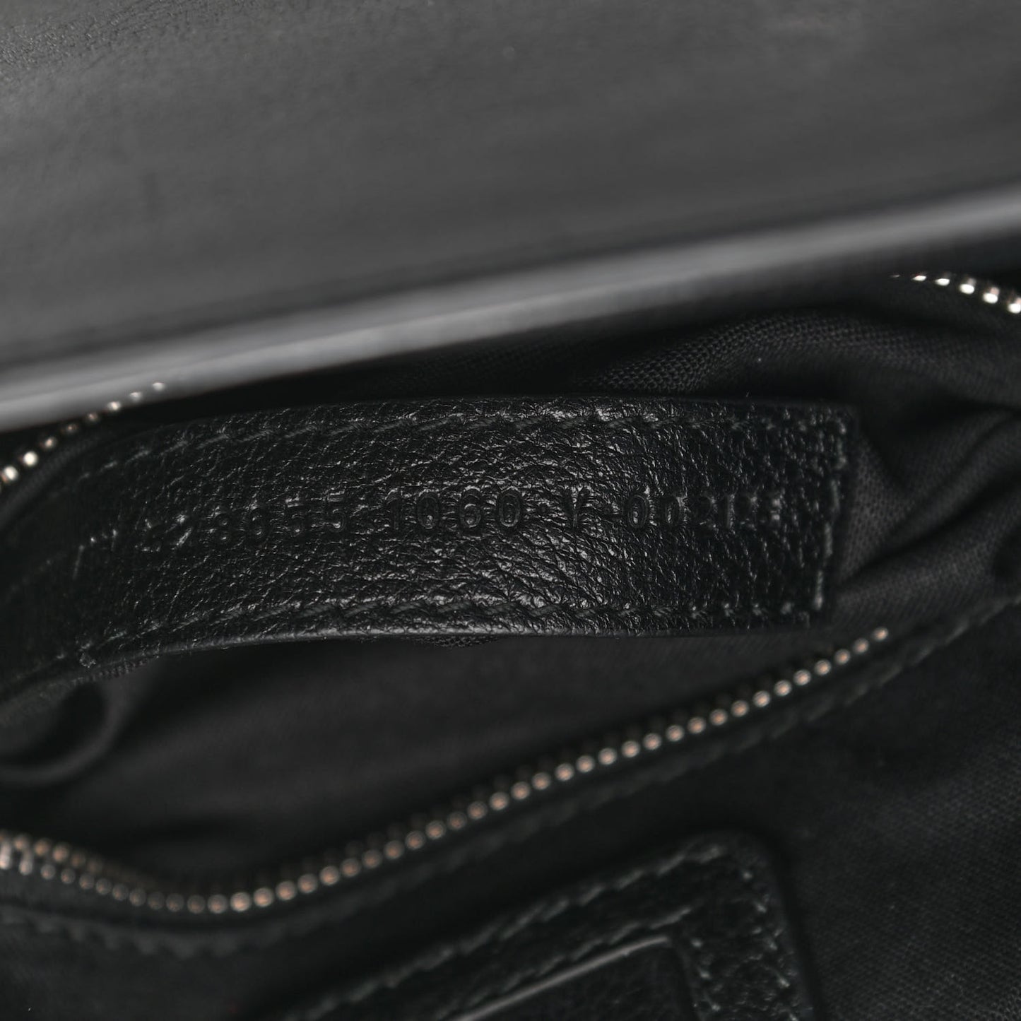 Calfskin Logo XXS Shopping Tote Black