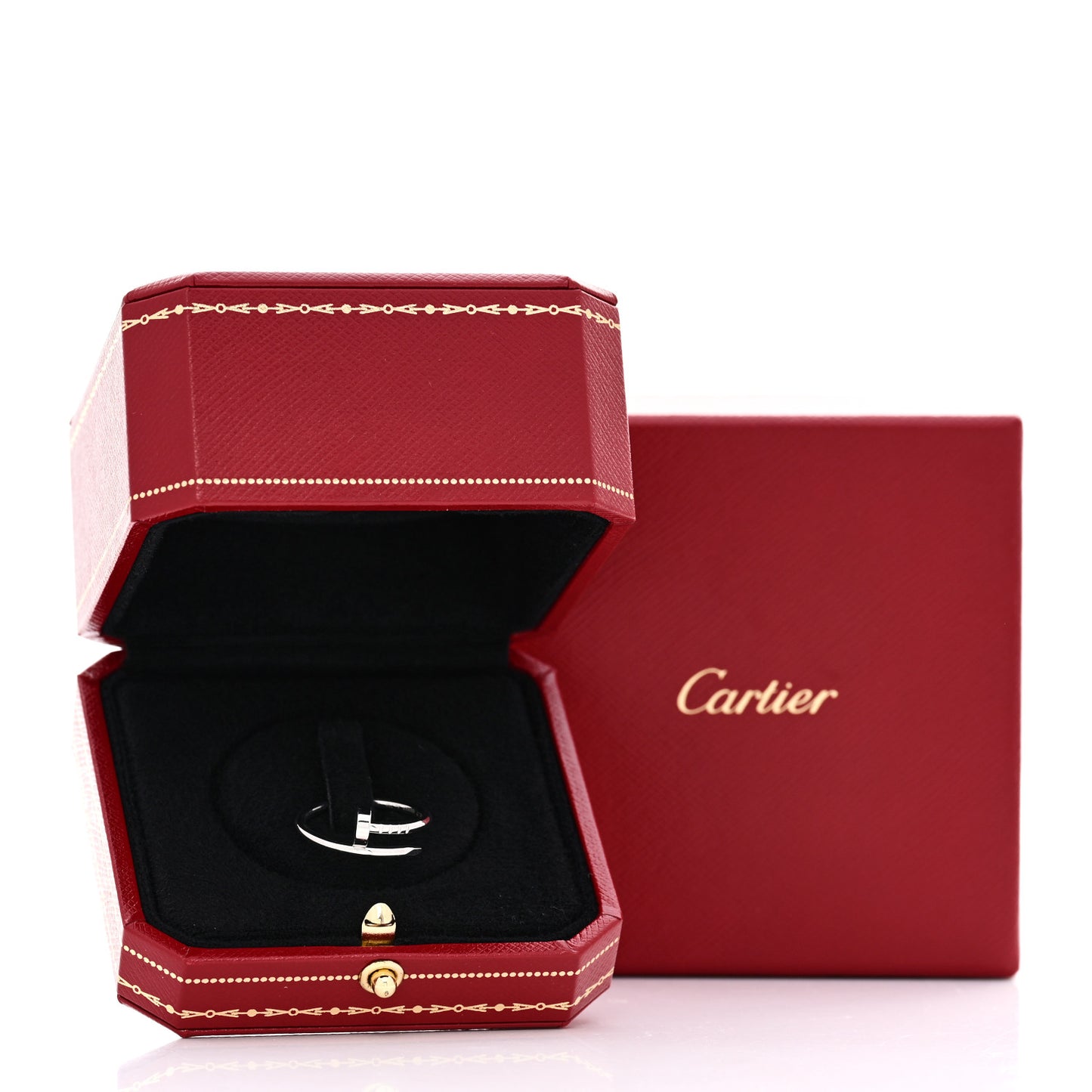 18K White Gold Small Juste Un Clou Ring 51 5.75