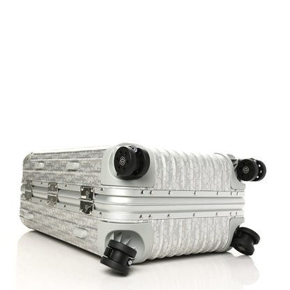 Christian Dior X RIMOWA Aluminum Gradient Cabin Luggage Silver 3 of 7