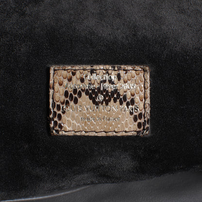 Louis Vuitton Suede Python Monogram Whisper GM Khol 5 of 7