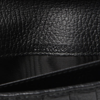 Gucci Dollar Calfskin Punch Continental Flap Wallet Black 8 of 8