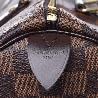 Louis Vuitton Damier Ebene Speedy 30 5 of 9
