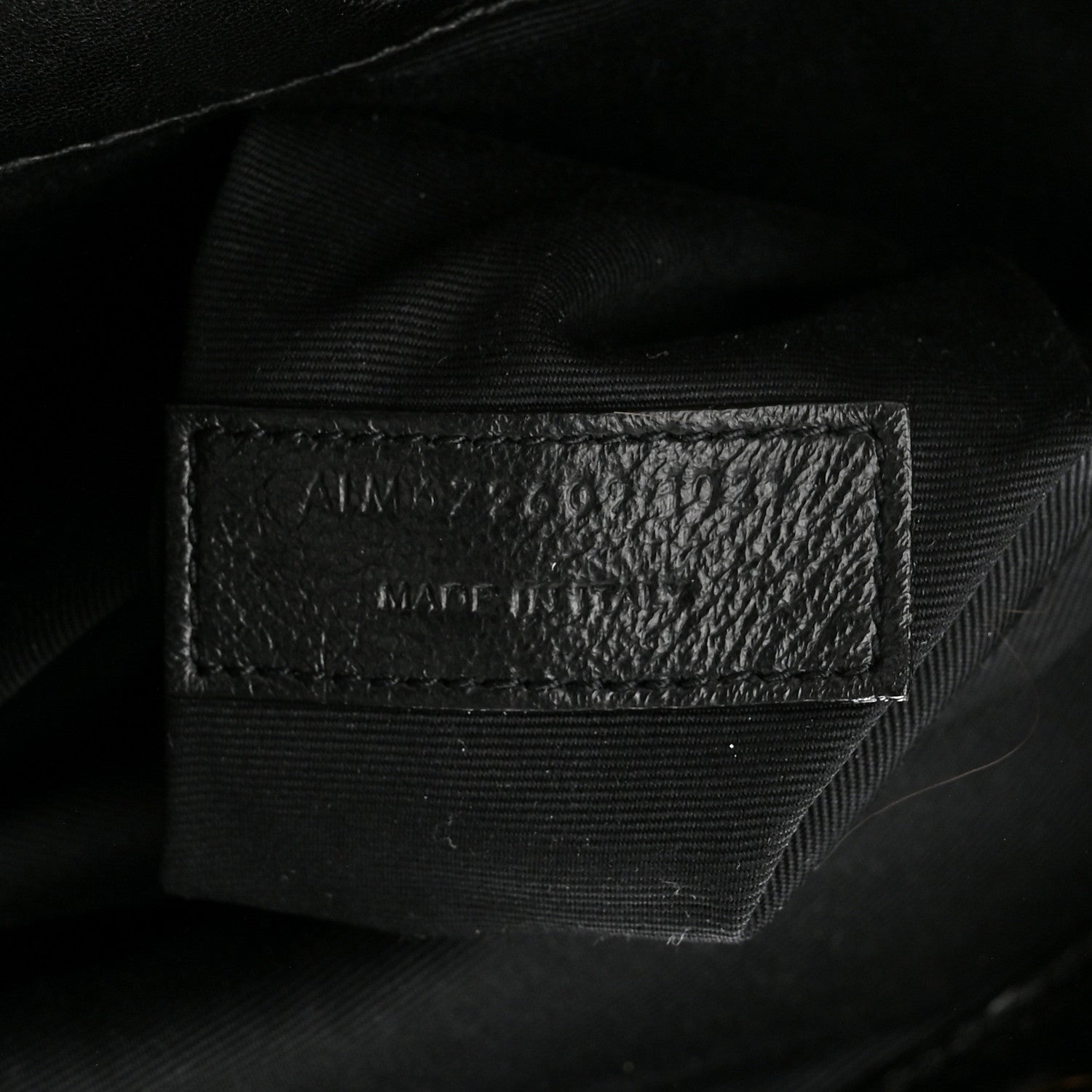 Saint Laurent Lambskin Matelasse Monogram Joe Backpack Black 7 of 11