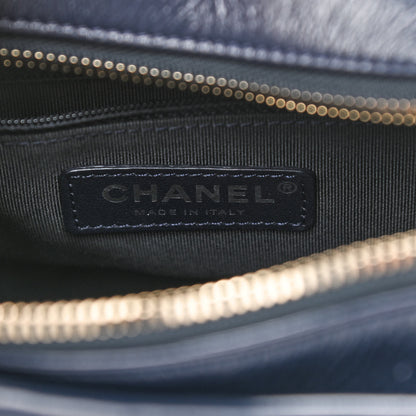 Chanel Tweed Calfskin Small Gabrielle Hobo Blue 6 of 12